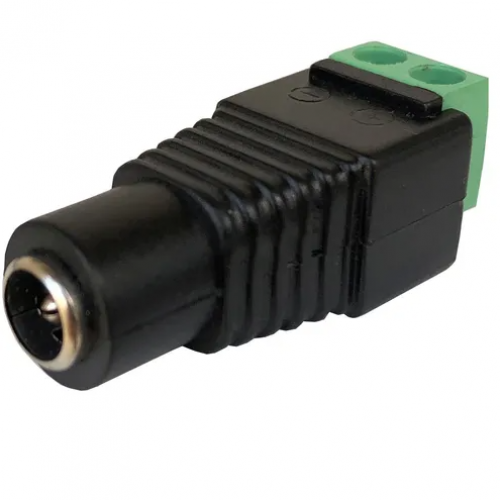 Kit Pacote 100 Plug Conector P4 Femea P/ Cftv Camera Borne