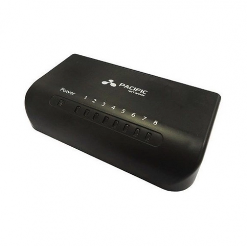Switch 8 Portas 10/100mbps Pacific Network PN-S008